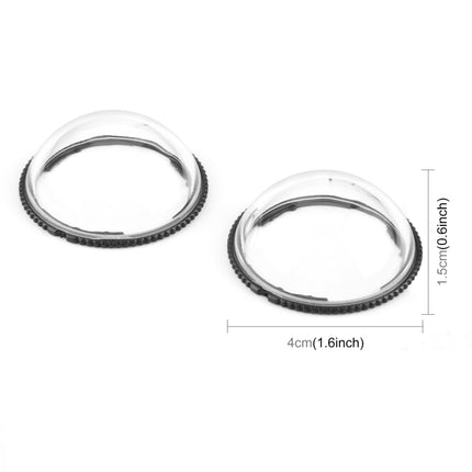 Für Insta360 X4 PULUZ Rotation PC Objektiv Schutz Schutzhülle, PC Objektiv Schutz