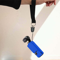 For DJI OSMO Pocket 3 PULUZ  2 in 1 Silicone Cover Case Set with Strap, Silicone Cover(Blue), Silicone Cover(Black), Silicone Cover(Grey)