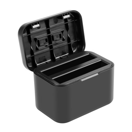 Für Insta360 X4 PULUZ Batterie Lade Box Batterie &amp; Speicher Karte Lagerung Fall, Batterie Lade Box