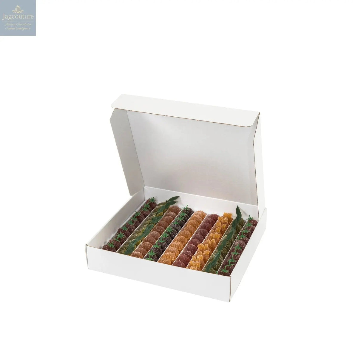 Pâte de fruits in whole fruit shapes