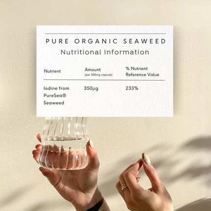 Pure Organic Seaweed.