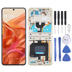 For Motorola Razr 50 Original LCD Screen Digitizer Full Assembly with Frame