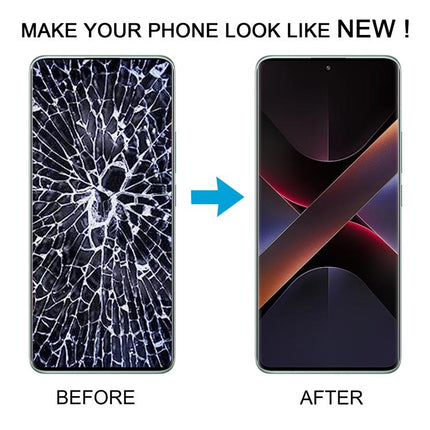 For Xiaomi Poco X7 5G AMOLED Original LCD Screen Digitizer Full Assembly with Frame, For Xiaomi Poco X7 5G(Original)