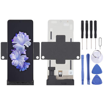 For Tecno Phantom V Flip2 Original AMOLED Material LCD Screen with Digitizer Full Assembly, For Tecno Phantom V Flip2(Original)