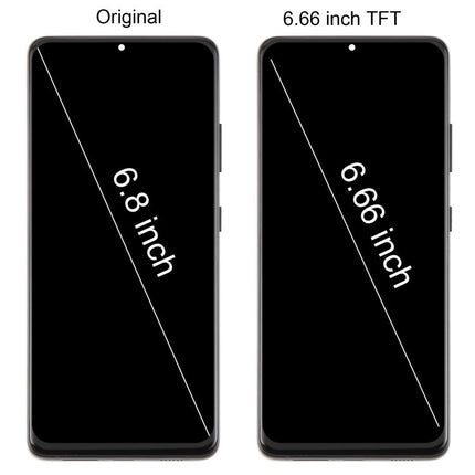 For Samsung Galaxy S21 Ultra SM-G998B 6.66 inch TFT LCD Screen Digitizer Full Assembly with Frame, Not Supporting Fingerprint Identification, For Samsung Galaxy S21 Ultra 6.66 inch(Not Fingerprint)