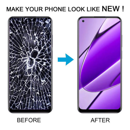 For Realme 11 4G RMX3636 OLED LCD Screen with Digitizer Full Assembly, For Realme 11 4G