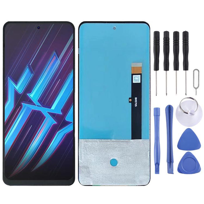 For ZTE Nubia RedMagic 6R NX666J TFT LCD Screen with Digitizer Full Assembly, Not Supporting Fingerprint Identification, For ZTE Nubia RedMagic 6R