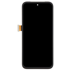 For Google Pixel 8A GKV4X G6GPR G8HHN Original LCD Screen Digitizer Full Assembly with Frame, Including Fingerprint Flex Cable