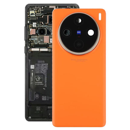 For vivo X100 Pro 5G V2324A V2309 Original Back Cover with Camera Lens Cover, For vivo X100 Pro 5G(Original with Camera Cover)