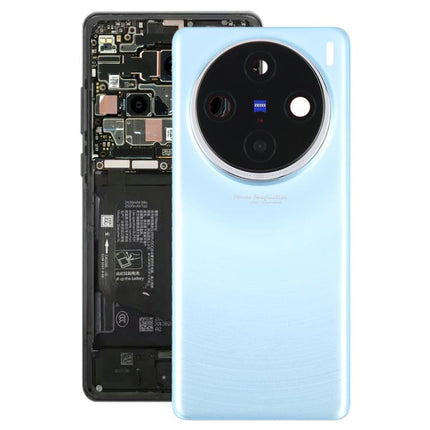 For vivo X100 Pro 5G V2324A V2309 Original Back Cover with Camera Lens Cover, For vivo X100 Pro 5G(Original with Camera Cover)