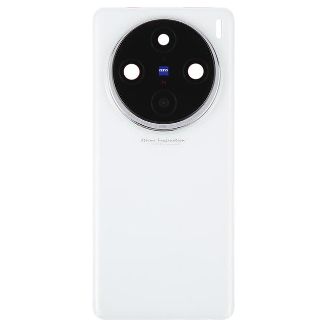 For vivo X100 Pro 5G V2324A V2309 Original Back Cover with Camera Lens Cover, For vivo X100 Pro 5G(Original with Camera Cover)