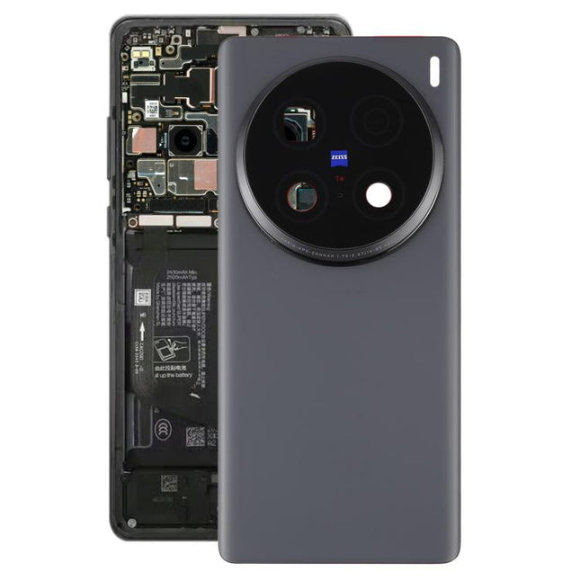 For vivo X100 Ultra 5G V2366GA V2366HA Original Back Cover with Camera Lens Cover, For vivo X100 Ultra 5G(Original with Camera Cover)