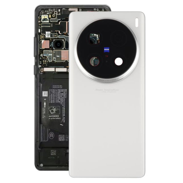 For vivo X100 Ultra 5G V2366GA V2366HA Original Back Cover with Camera Lens Cover, For vivo X100 Ultra 5G(Original with Camera Cover)