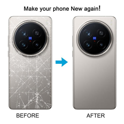 For vivo X200 5G V2415A V2405A V2415 Original Back Cover with Camera Lens Cover, For vivo X200 5G(Original with Camera Cover)