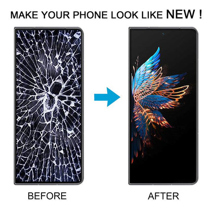 For Tecno Phantom V Fold AD10 Original LCD Secondary Screen with Digitizer Full Assembly, For Tecno Phantom V Fold(Original Secondary LCD)