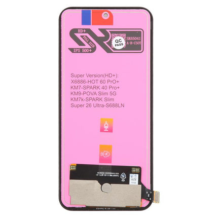 For Infinix Hot 60 Pro+ 4G X6886 TFT LCD Screen with Digitizer Full Assembly, For Infinix Hot 60 Pro+ 4G(TFT)