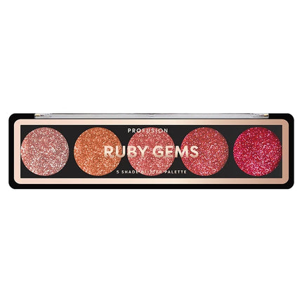 GLITTER GEMS | 5 SHADE GLITTER PALETTES