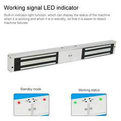 YH-280D Double Door Magnetic Lock (280kg)