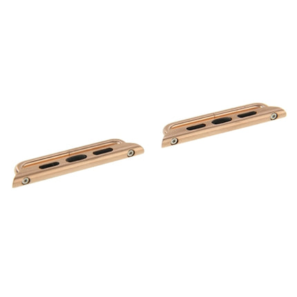 2 PCS for Apple Watch 38mm Metal Strap Connector Metal Buckle with Screwdrivers Tool