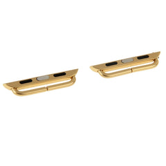 2 PCS for Apple Watch 42mm Metal Strap Connector Metal Buckle