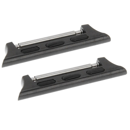 2 PCS for Apple Watch 38mm Metal Strap Connector Metal Buckle