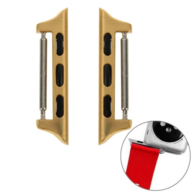 2 PCS for Apple Watch 38mm Metal Strap Connector Metal Buckle