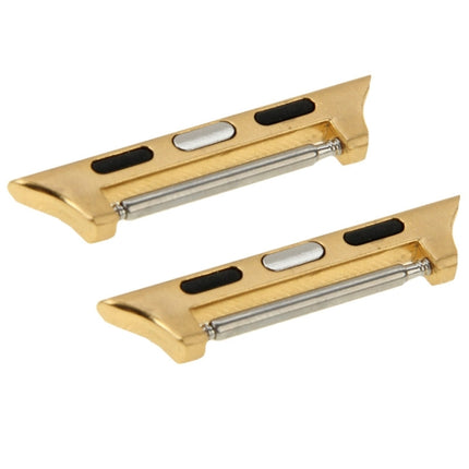 2 PCS for Apple Watch 38mm Metal Strap Connector Metal Buckle