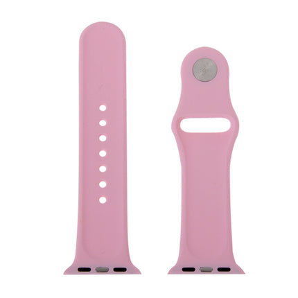 For Apple Watch Sport 38mm High-performance Rubber Sport Watch Band with Pin-and-tuck Closure