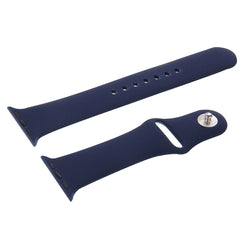 For Apple Watch Sport 42mm High-performance Longer Rubber Sport Watch Band with Pin-and-tuck Closure