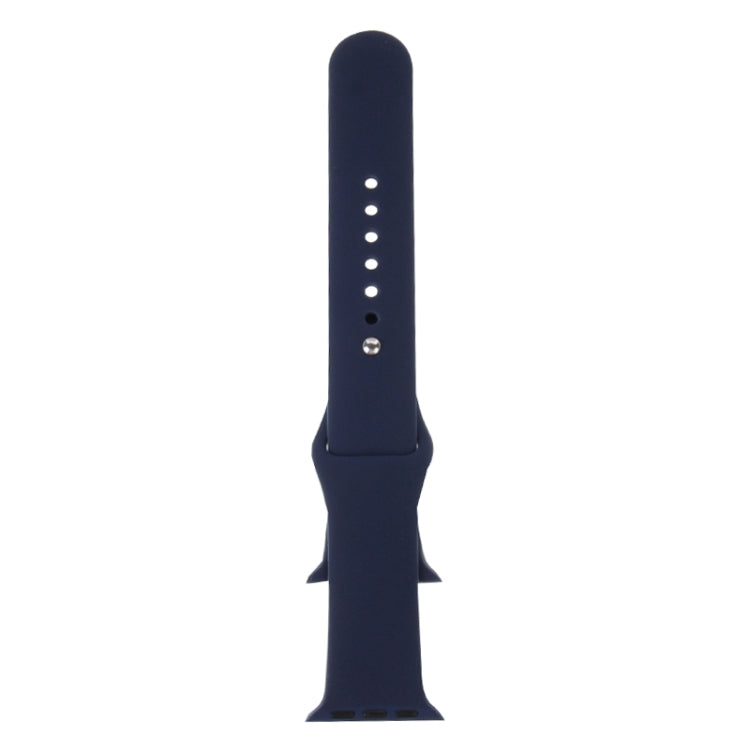 For Apple Watch Sport 42mm High-performance Longer Rubber Sport Watch Band with Pin-and-tuck Closure