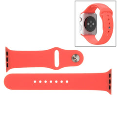 Für Apple Watch Sport 42 mm. Längeres Hochleistungs-Sportarmband aus Gummi mit Pin-and-Tuck-Verschluss.