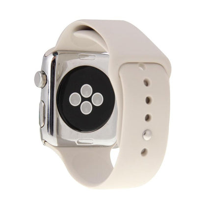 Correa deportiva de goma de alto rendimiento y larga duración para Apple Watch Sport de 42 mm con cierre de pasador