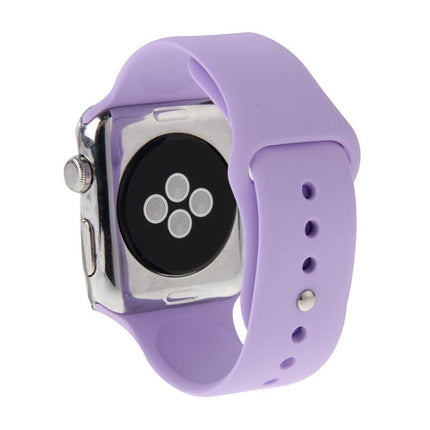 Correa deportiva de goma de alto rendimiento y larga duración para Apple Watch Sport de 42 mm con cierre de pasador