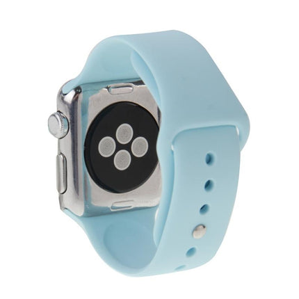 Correa deportiva de goma de alto rendimiento y larga duración para Apple Watch Sport de 42 mm con cierre de pasador