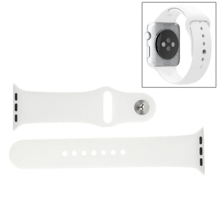 Correa deportiva de goma de alto rendimiento y larga duración para Apple Watch Sport de 42 mm con cierre de pasador
