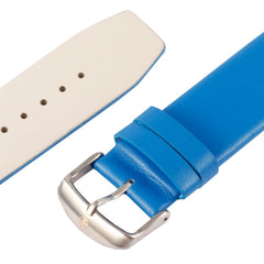 Kakapi for Apple Watch 42mm Subtle Texture Brushed Buckle Genuine Leather Watch Band with Connector