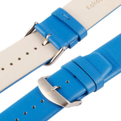 Kakapi for Apple Watch 42mm Subtle Texture Brushed Buckle Genuine Leather Watch Band with Connector