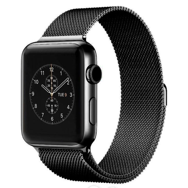 For Apple Watch 46mm / 49mm / 45mm / 44mm Milanese Loop Magnetic Stainless Steel Watch Band, For Apple Watch 46mm / 49mm / 45mm / 44mm