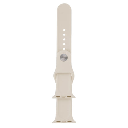 For Apple Watch Series 10 42mm / 9&8&7 41mm / SE 3&SE 2&6&SE&5&4 40mm / 3&2&1 38mm 3 in 1 Rubber Watch Band with Pin Buckle, For Apple Watch Series 9&8&7 41mm / SE 3&SE 2&6&SE&5&4 40mm