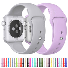 For Apple Watch Ultra 49mm & Watch Ultra 2 49mm / Series 9&8&7 45mm / SE 3&SE 2&6&SE&5&4 44mm / 3&2&1 42mm 3 in 1 Rubber Watch Band with Pin Buckle, For Apple Watch Ultra 49mm & Watch Ultra 2 49mm / Series 9&8&7 45mm