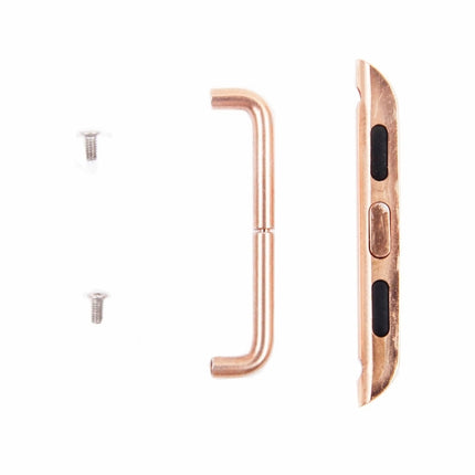 For Apple Watch 38 / 40 / 41mmMetal Strap Connector Metal Buckle, Pair