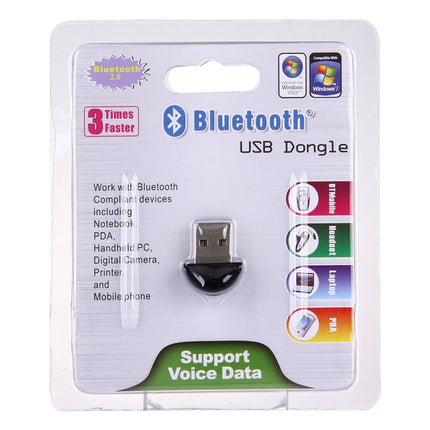 Adaptador USB Bluetooth sin unidad con chip CSR, Plug &amp; Play, chip CSR