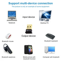 Micro Bluetooth 4.0 + EDR USB Adapter(V4.0), Transmission Distance: 30m, Micro Bluetooth