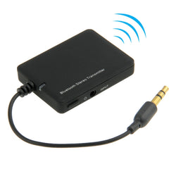 Transmisor estéreo Bluetooth 2.1 para iPhone, Samsung, HTC, Sony, Google, Huawei, Xiaomi y otros teléfonos inteligentes, rango de función: 10 metros