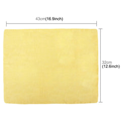 KANEED Synthetic Chamois Drying Towel Super Absorbent PVA Shammy Cloth for Fast Drying of Car, Size: 43 x 32 x 0.2cm, Drying Towel Super Absorbent PVA Shammy Cloth, UK Stock Drying Towel Super Absorbent PVA Shammy Cloth���������������������������������...