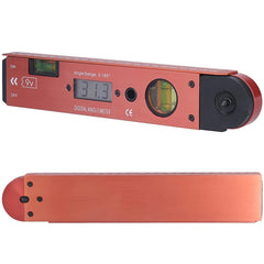 Digital LCD Display Angle Meter with Spirit Level