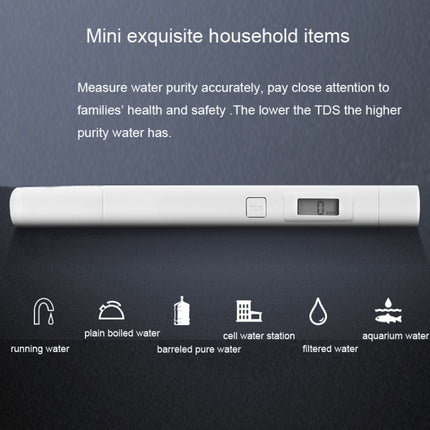 Original Xiaomi Superb Accurate Mini Exquisite Easy-to-use Water Purity Tester Water Quality TDS Tester