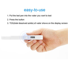 Original Xiaomi Superb Accurate Mini Exquisite Easy-to-use Water Purity Tester Water Quality TDS Tester, Original Xiaomi Water Tester