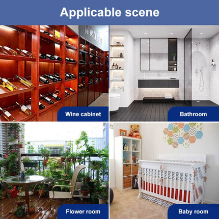 3.8 inch LCD Digital Temperature & Humidity Meter with Clock / Calendar (HTC-1)