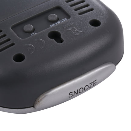 LCD Digital Desk Indoor Thermometer Hygrometer with Date / Clock / Freezing Warning